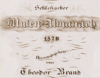 Schlesischer Musenalmanach neu
