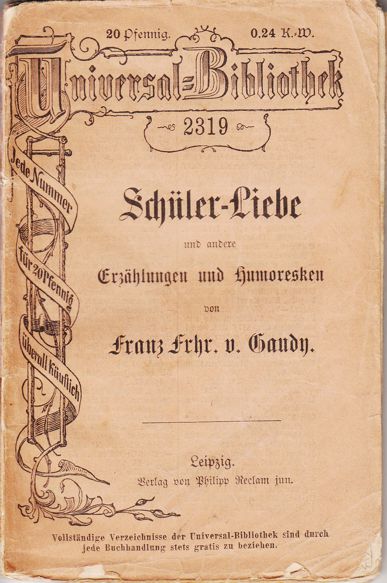 4 Schüler Liebe Reclam